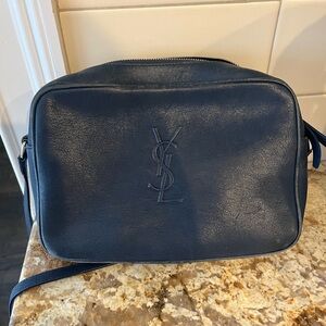 YSL crossbody camera bag with tassel